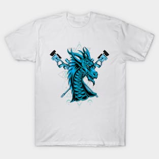 dragon retro sniper T-Shirt